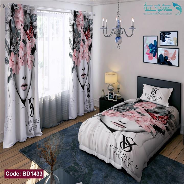 روتختی طرح ویکتوریا سیکرت یکنفره کد BD1433